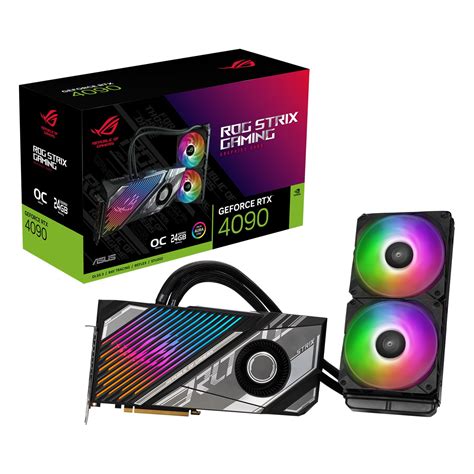 ASUS ROG Strix LC NVIDIA GeForce RTX 4090 Gaming Graphics Card (PCIe 4.0, 24GB GDDR6X, HDMI 2.1 ...