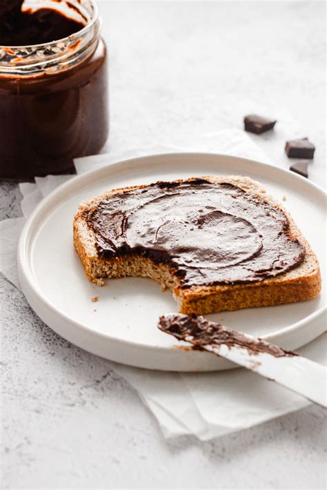 Chocolate Hazelnut Spread Homemade Nutella Plantiful Bakery