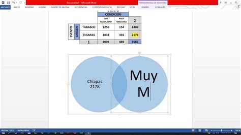 Como Escribir Texto En Diagrama De Venn En Word Tutorial