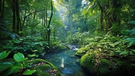 Selva Profunda De Ia Generativa Y Selva Tropical Del Sudeste Asi Tico