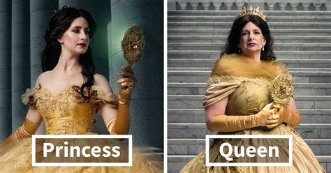 Best Disney Princesses Reimagined Years Later As Queens By Daughters