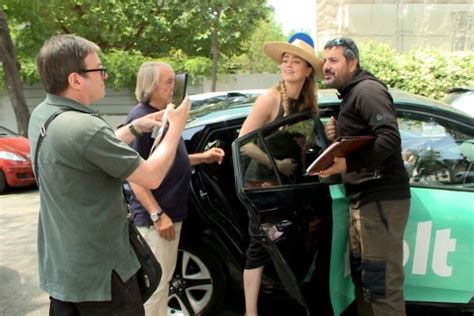 Amber Heard All Smiles As She Greets Fan In Madrid After Hollywood Exit