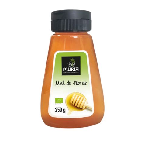 Miel Milflores Bote Dosificador 250gr Bio Muria 8431523107662