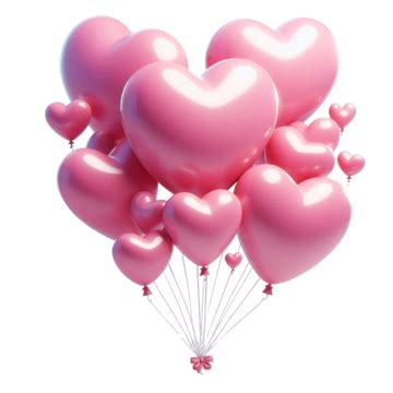 Pink Heart Balloon Balloon Pink Heart PNG Transparent Image And