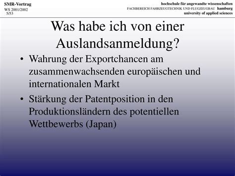 Ppt Patentanmeldung Powerpoint Presentation Free Download Id6639842