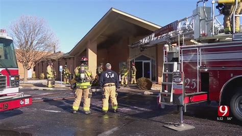 Crews Work To Put Out Fire At Sw Okc Church