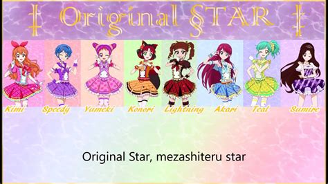 Original Star Aikatsu Covered By Kimi And Friends Youtube