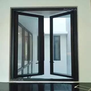 Jual Jendela Casement Double Swing Upvc