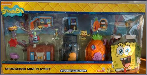 Spongebob Mini Playset Spongebob Squarepants Minis Simba Action Figure