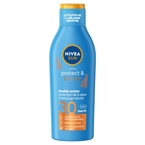 Pack De Protection Solaire Lait Nivea Fps Protect Bronze Ml