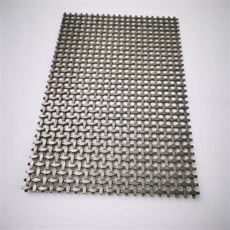 Specialized Production Plain Crimped Woven Stainless Steel Decorative Wire Mesh China