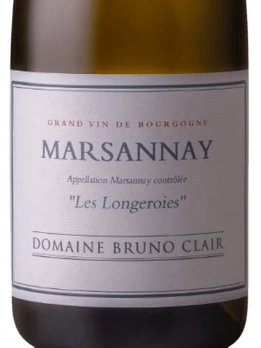 Domaine Bruno Clair Marsannay Les Longeroies Blanc Vivino US