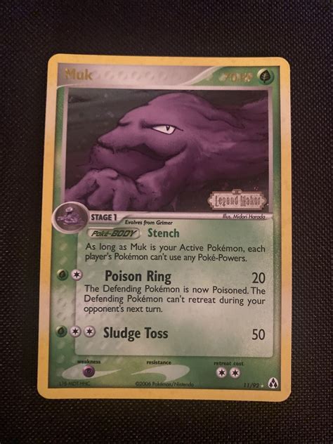 Pokemon Tcg Ex Legend Maker Muk Values Mavin