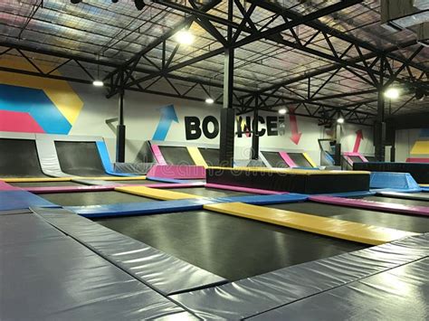 trampolines indoor jumping  generation bounce playground  fun