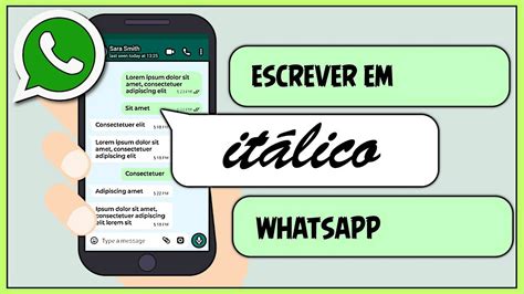 Como Colocar itálico no WhatsApp YouTube