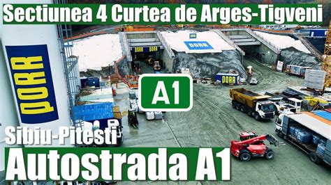 Autostrada A Sibiu Pitesti Sectiunea Curtea De Arges Tigveni