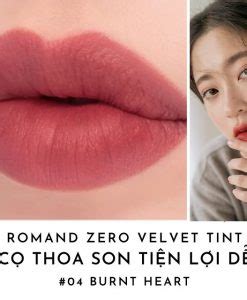 Son Romand 23 Nucadamia Màu Đỏ Nâu Nude Đẹp Nhất Đỉnh Nhất