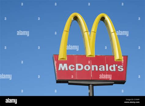 The iconic arches of McDonald's Stock Photo - Alamy