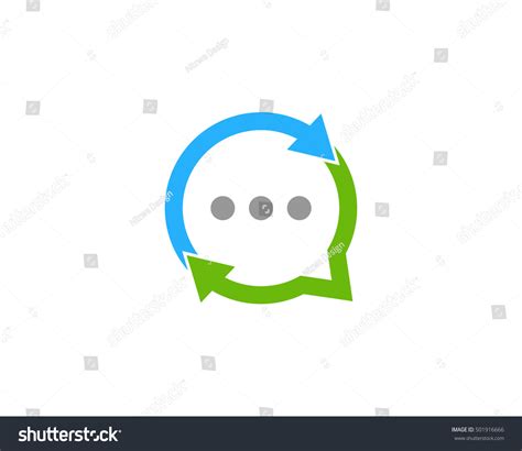 Share Chat Logo Design Template Stock Vector (Royalty Free) 501916666 ...