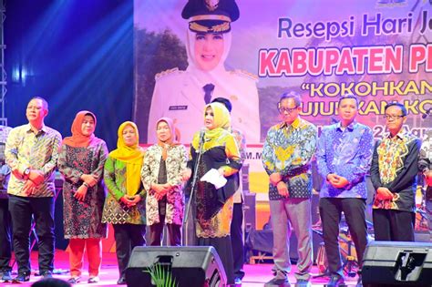 Malam Resepsi Hari Jadi Ke 401 Bupati Fadia Arafiq Keberhasilan