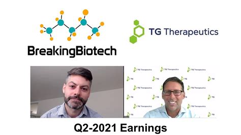 097 Tg Therapeutics Q2 2021 Earnings Update Interview With Michael