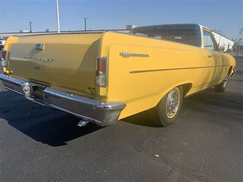 Chevrolet El Camino Coupe Yellow Rwd Manual Ss For Sale