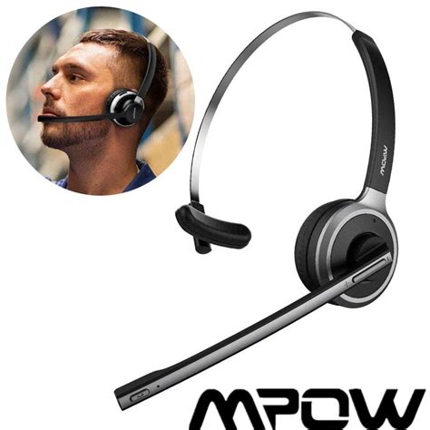 Mpow Bluetooth Unilateral Communication Headset Bluetooth 5 0 Headset