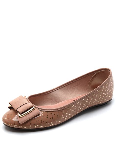 Sapatilha Moleca Laço Nude Compre Agora Dafiti Brasil