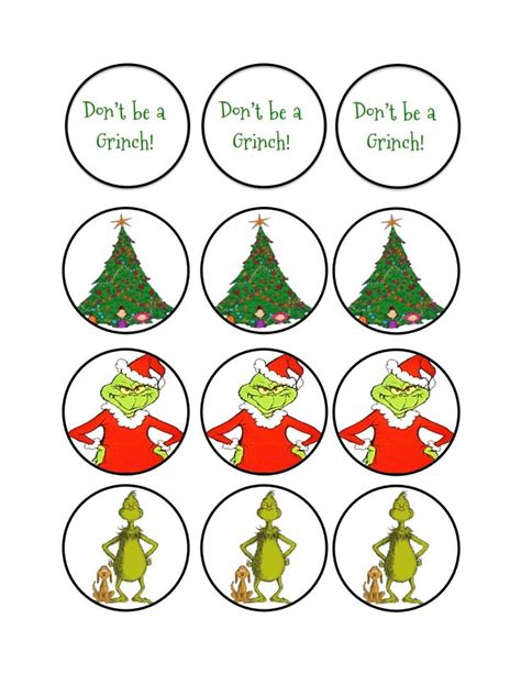 Grinch Printable Decorations