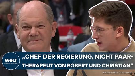 OLAF SCHOLZ Führung Jusos blasen zum Angriff gegen Kanzler auf