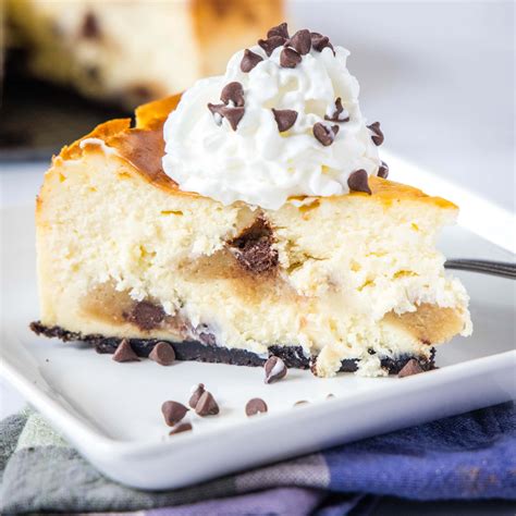 Chocolate Chip Cookie Dough Cheesecake