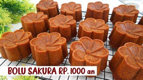 RESEP BOLU SAKURA KUKUS LEMBUT Bolu Karamel Kukus YouTube