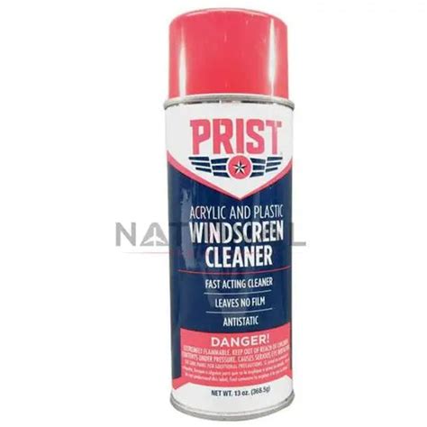 Prist Acrylic And Plastic Windshield Cleaner — National Aviation