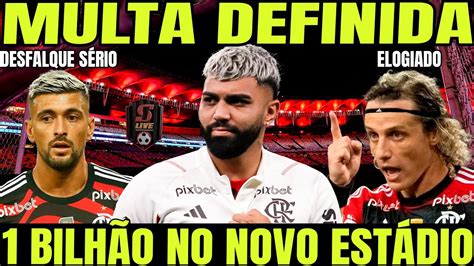 Flamengo MULTADO 1 BILHÃO no ESTÁDIO Arrascaeta FORA YouTube