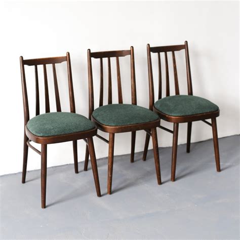 Set Of 3 Ligna Dining Chairs 1970s 179136