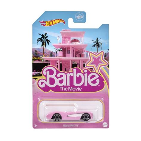 Hot Wheels Barbie Movie Car Pink Corvette Barbie Car Hot Wheels Toys Barbie