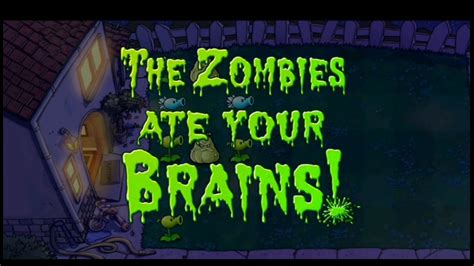 Plants Vs Zombies FREE The Zombies Ate Your Brains YouTube