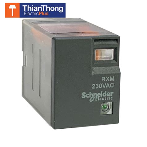 Schneider รเลย ชไนเดอร Miniature plug in relay Control coil voltage