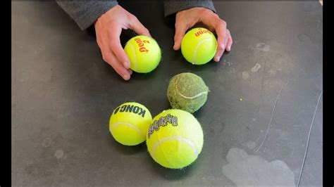 The Effect Of Temperature On Tennis Ball Bounce Youtube