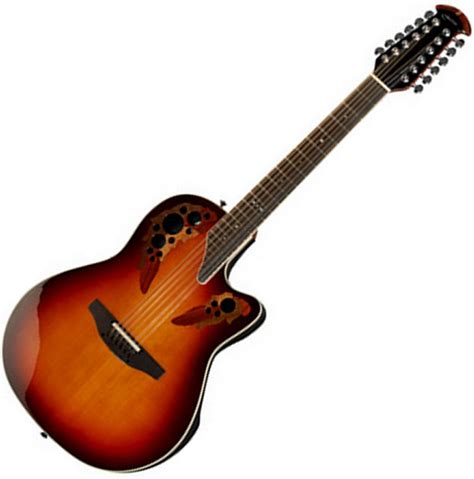 Ovation 12 String Acoustic Electric Guitar Sale