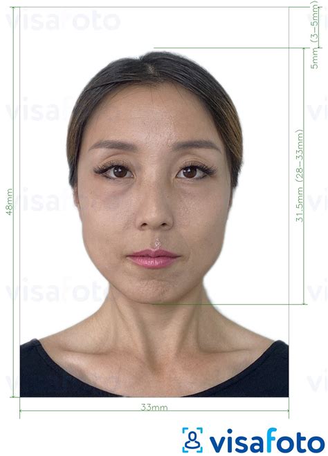 Chinese Passport Offline Photo 33x48 Mm Requirements And Tool