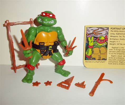 Teenage Mutant Ninja Turtles Raphael Vintage Complete Tmnt