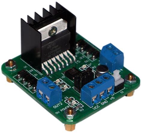 Arduino UNO урок 13 - драйвер двигателя L298N