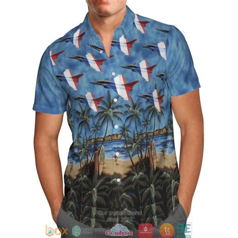 Rafale Solo Display Coconut Short Sleeve Hawaiian Shirt Homefavo