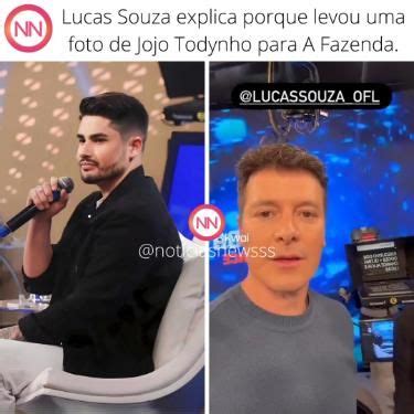 Lucas Souza Explica Porque Levou Uma Foto De Jojo Todynho Para A