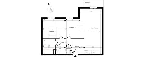 Plan Appartement T3 De 58 56 M² Neuf Résidence « Labsolu Au Le