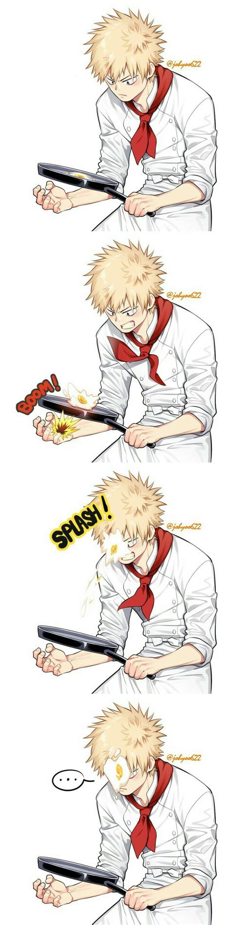 When Bakugou Wanna Cook An Egg Bakugou Katsuki Boku No Hero