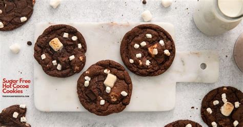 Sugar Free Hot Cocoa Cookies THE SUGAR FREE DIVA
