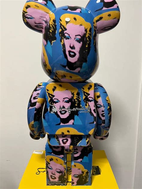 Bearbrick Andy Warhol Marilyn Monroe B Rbrick Medicom Toy