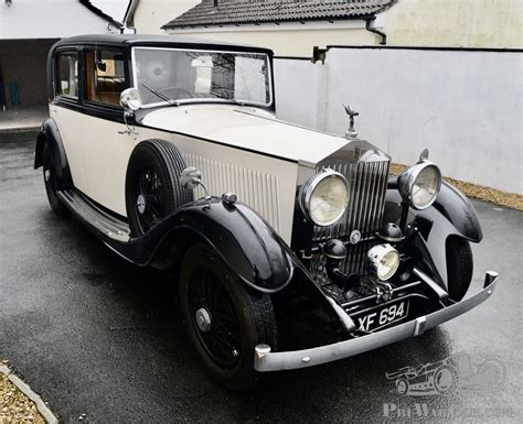 Car Rolls Royce 20 25 Four Light H J Mulliner Saloon 1934 For Sale